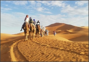 private 4 days tour from Marrakech to desert in Merzouga,Morocco desert tour