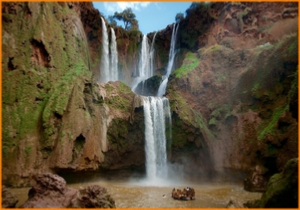 escursione privata da Marrakech a Cascate di Ouzoud, avventura Marrakech 1 gita di un giorno