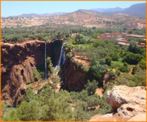 Excursión 1 día desde Marrakech a cascadas Ouzoud,ruta privado a cascades