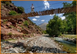 escursione privata da Marrakech a valle di Ourika, avventura Marrakech 1 gita di un giorno