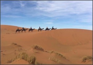 Fes to desert tour,private 4 days tour from Fes to Merzouga and Marrakech